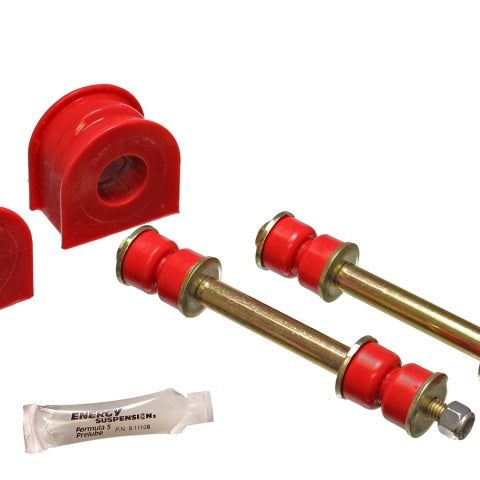 Energy Suspension 4.5147R - ENG4.5147R - Energy Suspension Ford 29mm Front Sway Bar Bushing Set - Red - Shipped in Europe - Tuningsupply.com