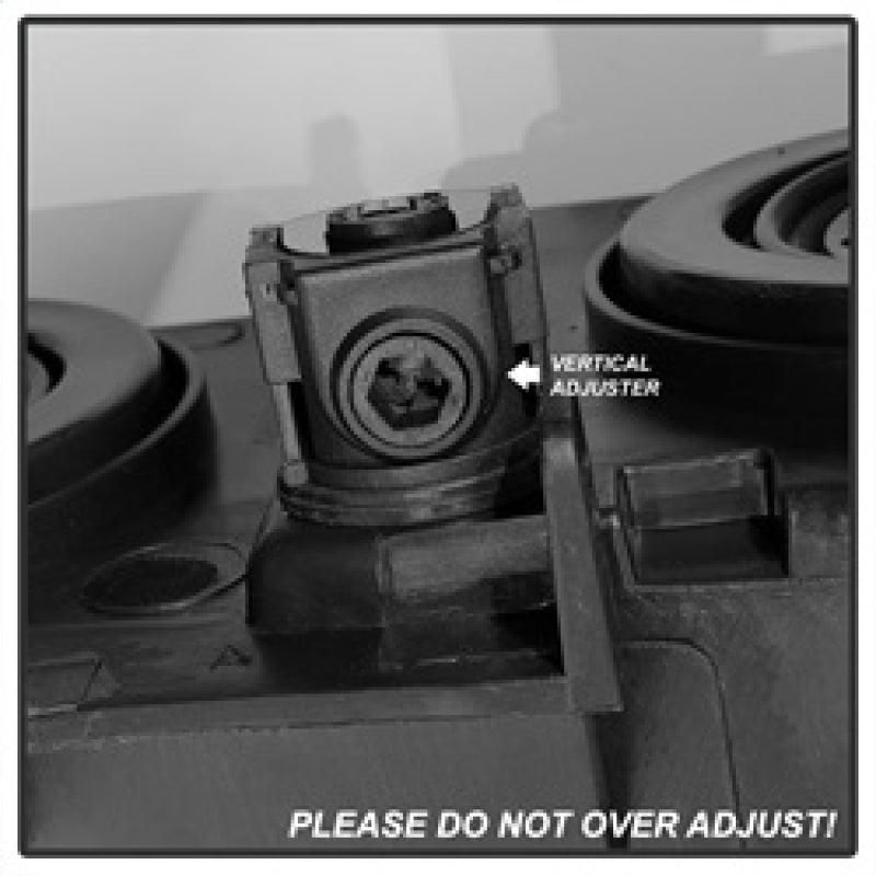 SPYDER 5069801 - SPY5069801 - xTune Chevy Silverado 2500HD 03-06 Crystal Headlights w/ Bumper Lights Black HD-JH-CSIL03-AM-BK-SET - Shipped in Europe - Tuningsupply.com