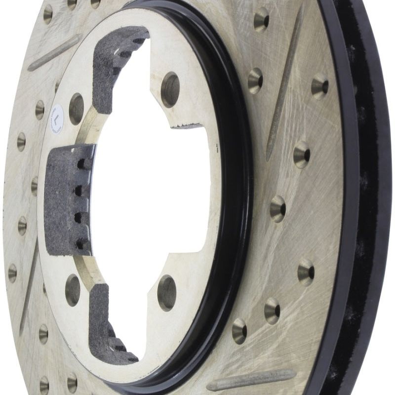 Stoptech 127.42005L - STO127.42005L - StopTech Slotted & Drilled Sport Brake Rotor - Shipped in Europe - Tuningsupply.com