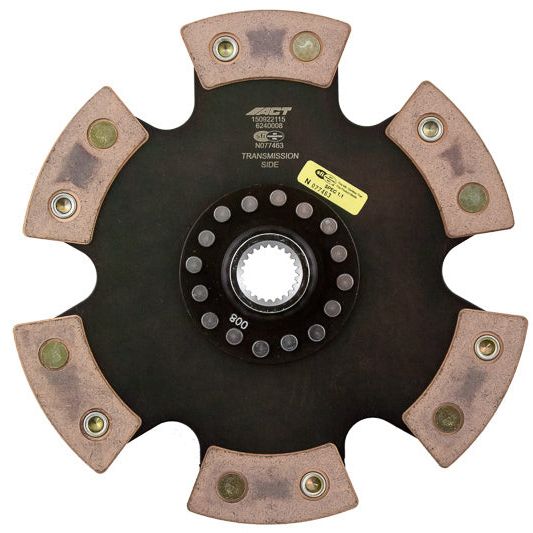 ACT 6240008 - ACT6240008 - ACT 2009 Mitsubishi Lancer 6 Pad Rigid Race Disc - Shipped in Europe - Tuningsupply.com
