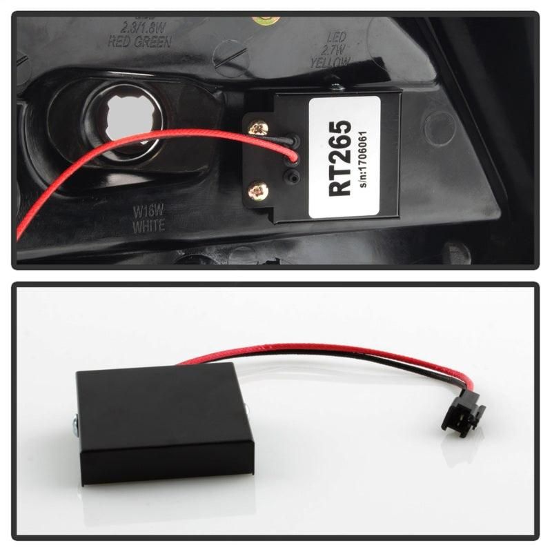 SPYDER 5085146 - SPY5085146 - Spyder 12-14 Ford Focus 5DR LED Tail Lights - Black Smoke (ALT-YD-FF12-LED-BSM) - Shipped in Europe - Tuningsupply.com