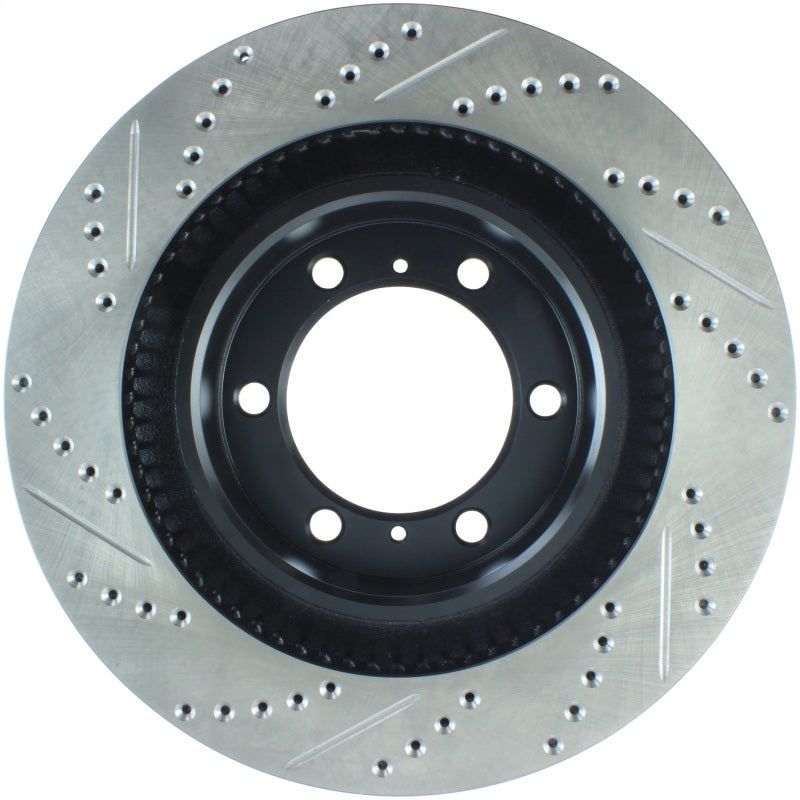 Stoptech 127.44174L - STO127.44174L - StopTech Slotted & Drilled Sport Brake Rotor - Shipped in Europe - Tuningsupply.com