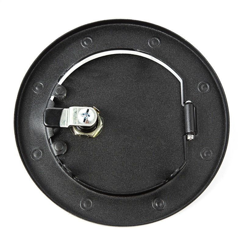 Rugged Ridge 11229.06 - RUG11229.06 - Rugged Ridge 07-18 Jeep Wrangler JK Textured Black Locking Gas Cap Door - Shipped in Europe - Tuningsupply.com
