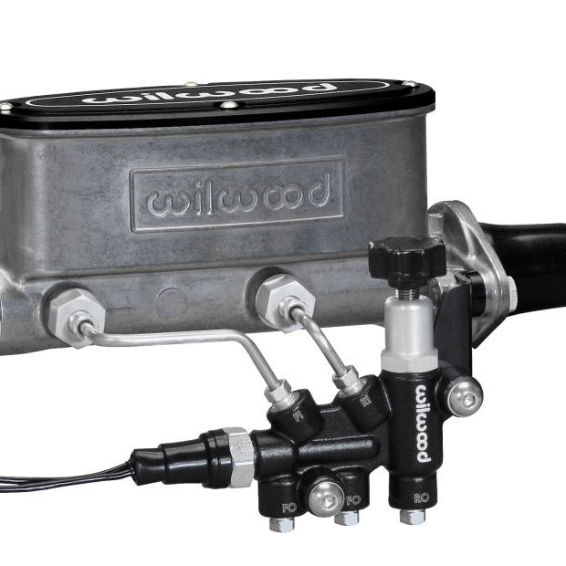 Wilwood 261-13269 - WIL261-13269 - Wilwood HV Tandem M/C Kit w L/H Bracket & Prop Valve - 1in Bore - Shipped in Europe - Tuningsupply.com