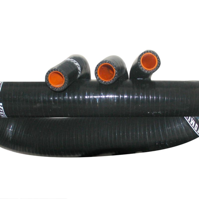 Mishimoto MMHOSE-MUS-86BK - MISMMHOSE-MUS-86BK - Mishimoto 86-93 Ford Mustang Black Silicone Hose Kit - Shipped in Europe - Tuningsupply.com