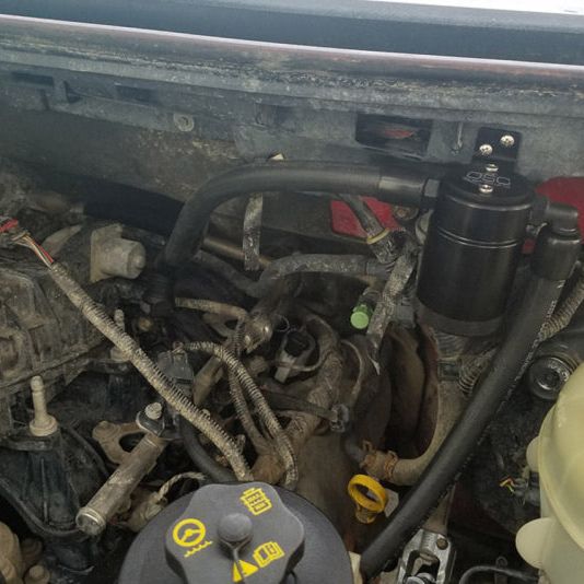 J&L 3033D-B - JLT3033D-B - J&L 05-10 Ford F-150 5.4L Driver Side Oil Separator 3.0 - Black Anodized - Shipped in Europe - Tuningsupply.com