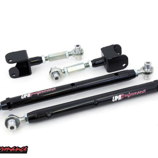 UMI Performance 302717-B - UMI302717-B - UMI Performance 78-88 GM G-Body Double Adjustable Upper & Lower Rear Control Arms Kit - Shipped in Europe - Tuningsupply.com