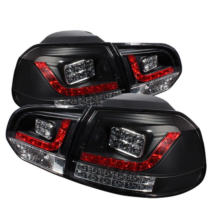 SPYDER 5008176 - SPY5008176 - Spyder Volkswagen Golf/GTI 10-13 LED Tail Lights Black ALT-YD-VG10-LED-BK - Shipped in Europe - Tuningsupply.com