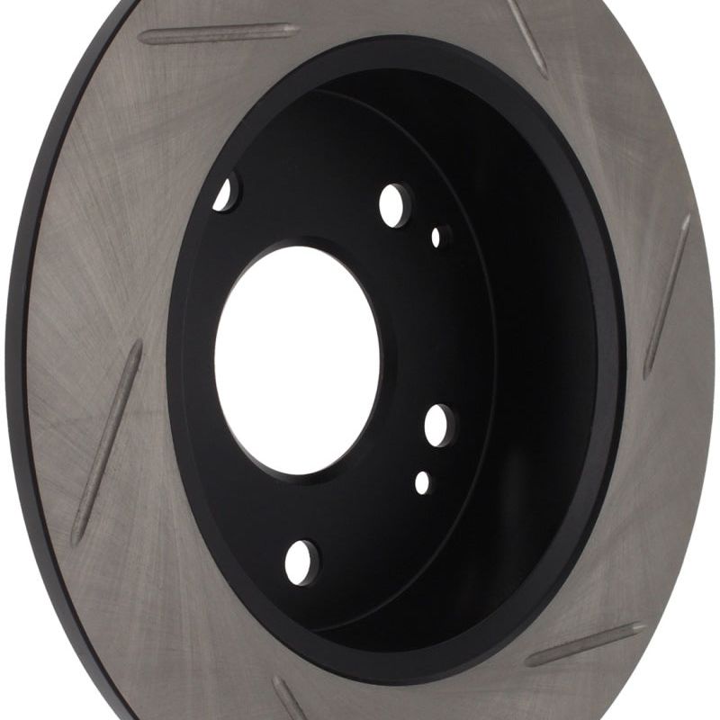 Stoptech 126.40042SR - STO126.40042SR - StopTech Power Slot Slotted 02-06 Acura RSX Incl. Type S / 97-01 Integra Type R Rear Right Rotor - Shipped in Europe - Tuningsupply.com