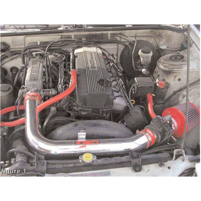 Injen IS1910BLK - INJIS1910BLK - Injen 89-90 Nissan 240SX L4 2.4L Black IS Short Ram Cold Air Intake - Shipped in Europe - Tuningsupply.com