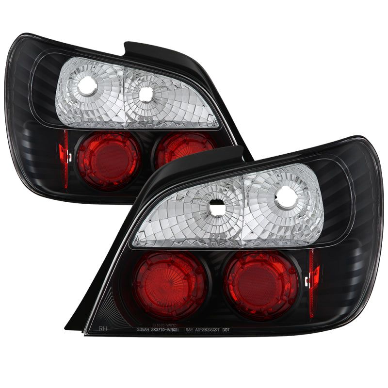 SPYDER 5007193 - SPY5007193 - Spyder Subaru Impreza WRX/Sti 02-03 4Dr (Not Fit Wagon)Euro Style Tail Lights Black ALT-YD-SI01-BK - Shipped in Europe - Tuningsupply.com