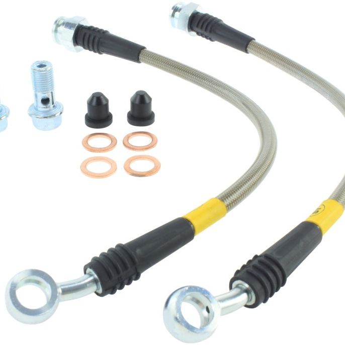 Stoptech 950.45502 - STO950.45502 - StopTech Stainless Steel Rear Brake lines for Mazda RX8 - Shipped in Europe - Tuningsupply.com