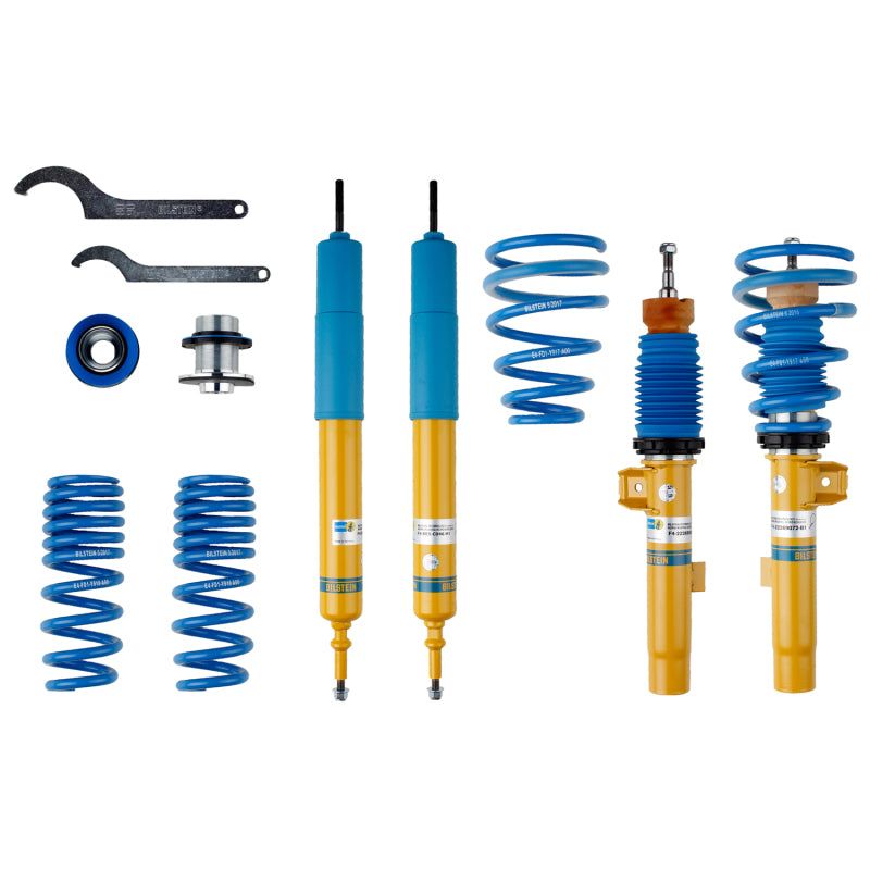 Bilstein 47-269064 - BIL47-269064 - Bilstein B14 2012 BMW 328i Base Front and Rear Suspension Kit - Shipped in Europe - Tuningsupply.com