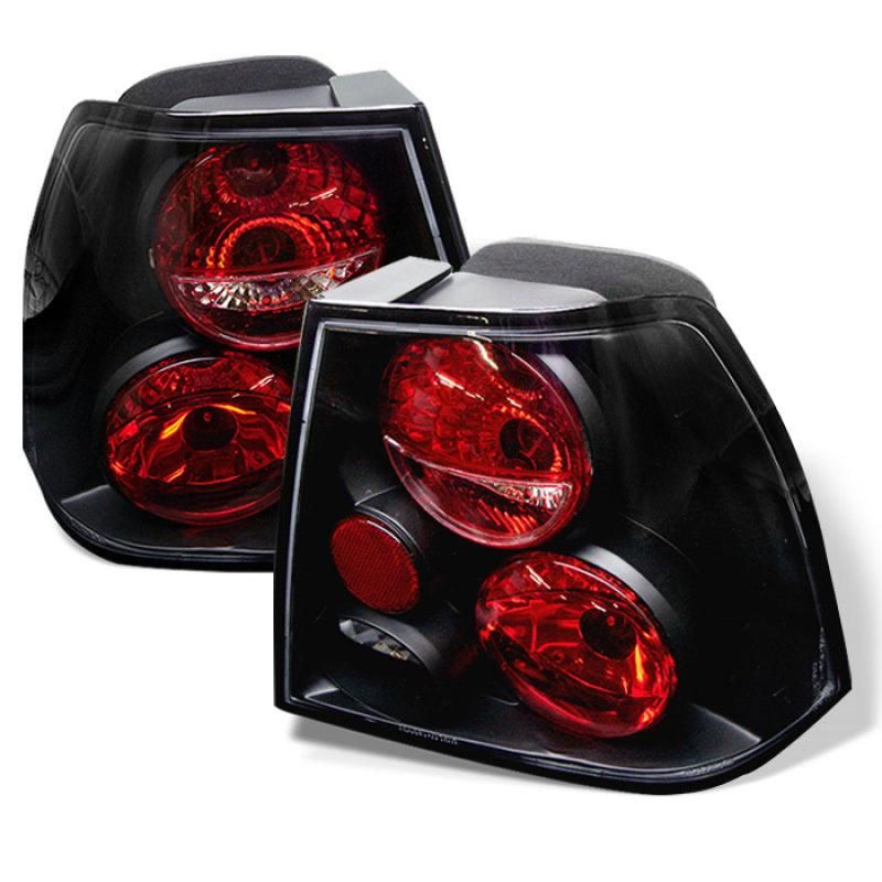 SPYDER 5008381 - SPY5008381 - Spyder Volkswagen Jetta 99-04 Euro Style Tail Lights Black ALT-YD-VJ99-BK - Shipped in Europe - Tuningsupply.com