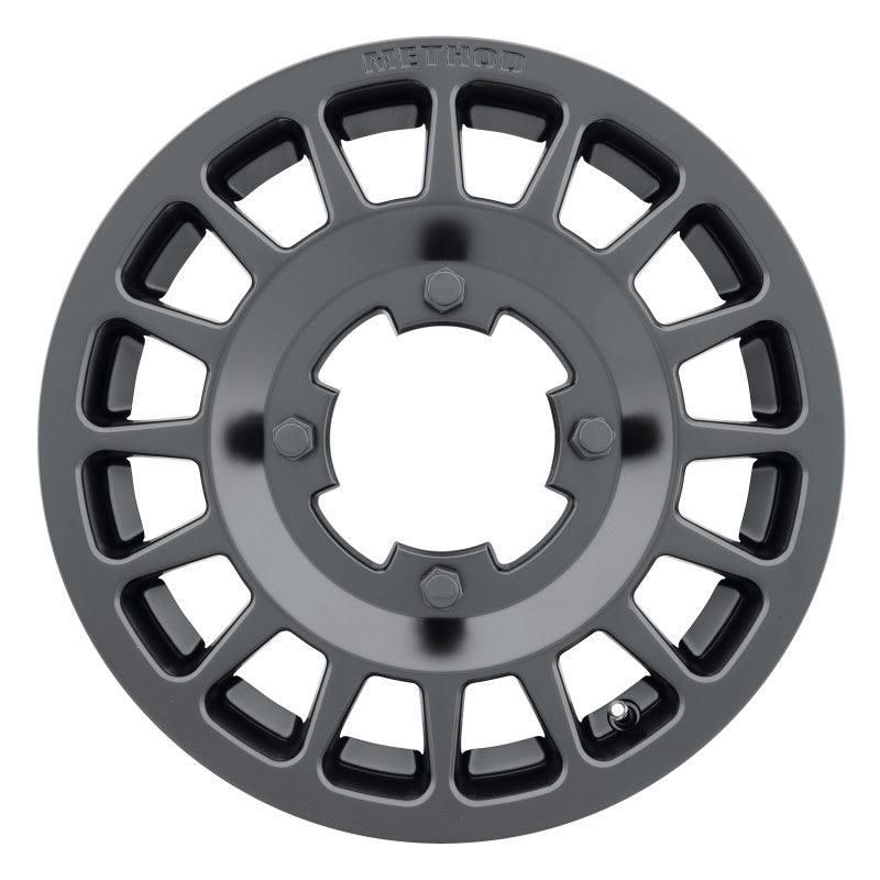 Method Wheels MR40756012551 - MRWMR40756012551 - Method MR407 Bead Grip 15x6 / 5+1/51mm Offset / 5x4.5 / 77mm CB Matte Black Wheel - Shipped in Europe - Tuningsupply.com