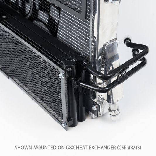 CSF 8221 - CSF8221 - CSF BMW M3/M4 (G8X) Transmission Oil Cooler w/ Rock Guard - Shipped in Europe - Tuningsupply.com