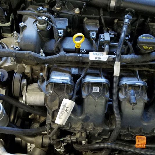 J&L 3032P-C - JLT3032P-C - J&L 13-19 Ford Fusion 2.0L EcoBoost Passenger Side Oil Separator 3.0 - Clear Anodized - Shipped in Europe - Tuningsupply.com