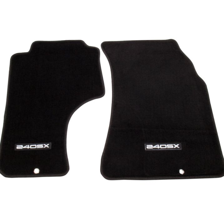 NRG FMR-240 - NRGFMR-240 - NRG Floor Mats - 89-98 Nissan 240SX (240SX Logo) - 2pc. - Shipped in Europe - Tuningsupply.com