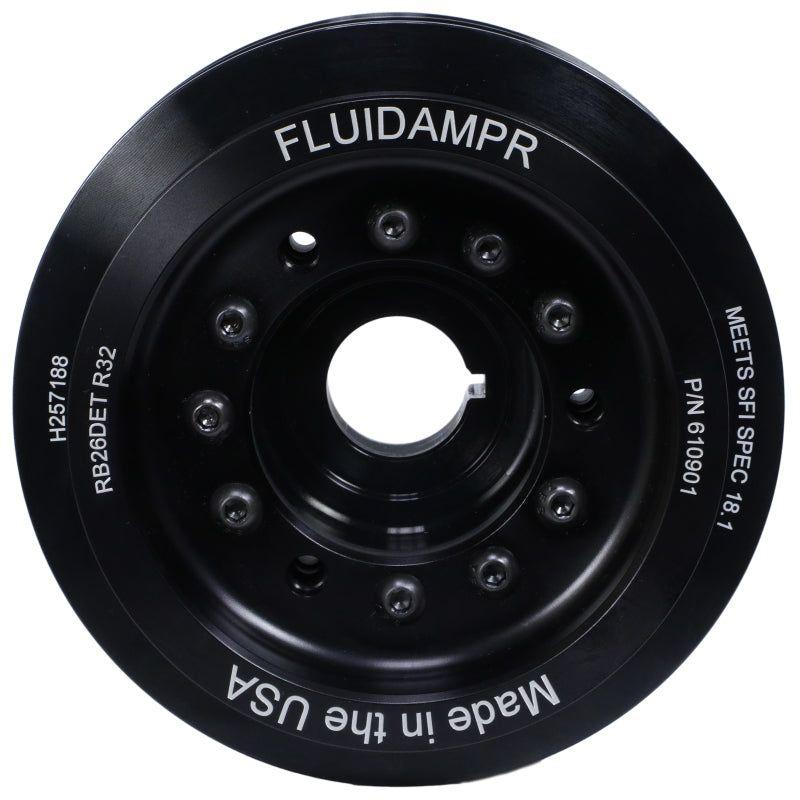 Fluidampr 610901 - FDR610901 - Fluidampr Nissan RB26DET Phase-1 BNR32 GT-R Steel Internally Balanced Damper - Shipped in Europe - Tuningsupply.com