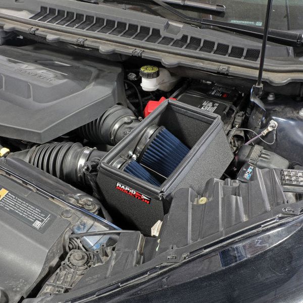aFe 52-10003R - AFE52-10003R - aFe Rapid Induction Cold Air Intake System w/Pro 5R Filter 19-20 Ford Edge V6 2.7L (tt) - Shipped in Europe - Tuningsupply.com