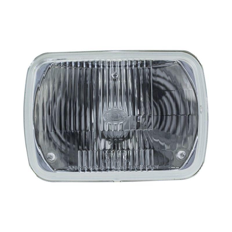 Hella LA003427291 - HELLA003427291 - Hella Vision Plus 8in x 6in Sealed Beam Conversion Headlamp - Single Lamp - Shipped in Europe - Tuningsupply.com