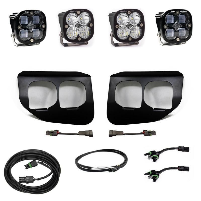 Baja Designs 447736UP - BAJ447736UP - Baja Designs Ford Super Duty (20-On) Fog Lights Dual FPK SAE/Pro DC Baja Designs w/Upfitter - Shipped in Europe - Tuningsupply.com