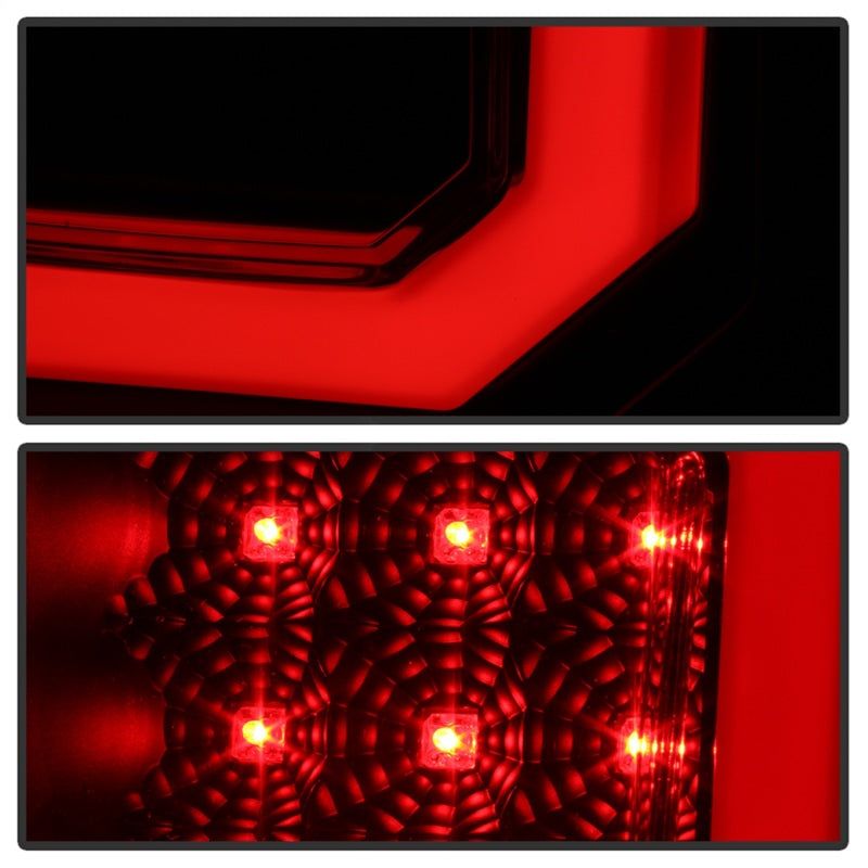 SPYDER 5085443 - SPY5085443 - Spyder 07-13 Toyota Tundra V2 Light Bar LED Tail Lights - Smoke ALT-YD-TTU07V2-LB-BSM - Shipped in Europe - Tuningsupply.com