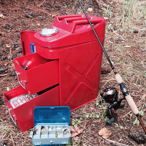 Rampage 86619 - RAM86619 - Rampage 1999-2019 Universal Trail Can Utility/Tool Box - Red - Shipped in Europe - Tuningsupply.com