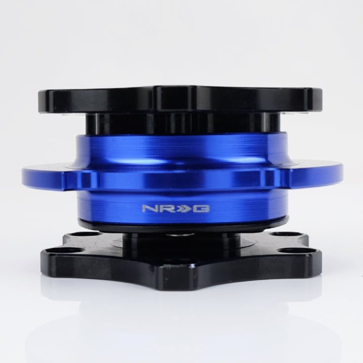 NRG SRK-R200BK-BL - NRGSRK-R200BK-BL - NRG Race Short Hub Datsun - Black Body Blue Ring - Shipped in Europe - Tuningsupply.com