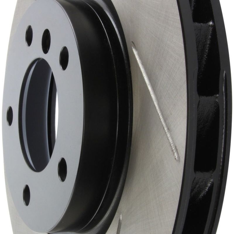 Stoptech 126.34039SR - STO126.34039SR - StopTech Power Slot 95-99 BMW M3 E36 / 98-02 Z3 M Series Front Right SportStop Slotted Rotor - Shipped in Europe - Tuningsupply.com