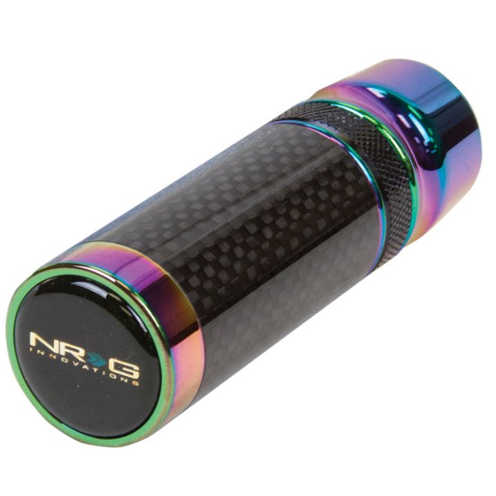 NRG SK-580BC/MC-1 - NRGSK-580BC/MC-1 - NRG Slimboy Adjustable Shift Knob (M10X1.25) Nissan / Mazda / Toyota - Carbon Fiber / Neochrome - Shipped in Europe - Tuningsupply.com