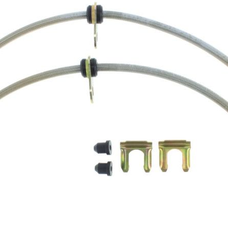 Stoptech 950.61020 - STO950.61020 - StopTech Stainless Steel Front Brake Lines 13-17 Ford Focus ST - Shipped in Europe - Tuningsupply.com