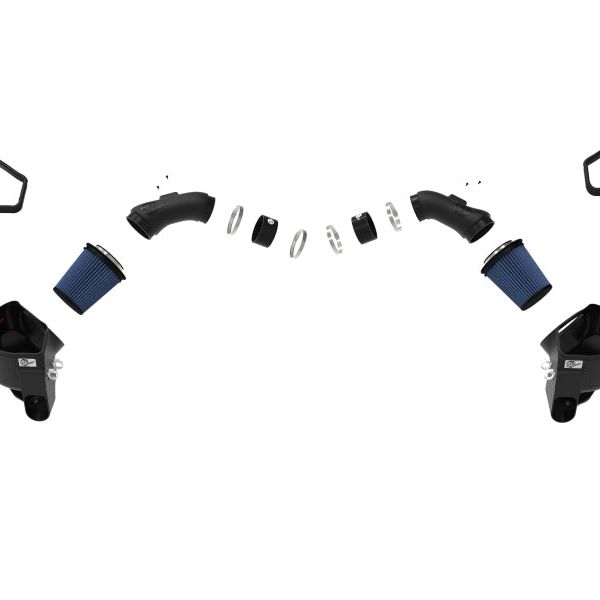 aFe 54-13030R - AFE54-13030R - aFe POWER Magnum FORCE Stage-2 Pro 5R Cold Air Intake System 12-19 BMW M5 (F10) / M6 (F12/13) - Shipped in Europe - Tuningsupply.com