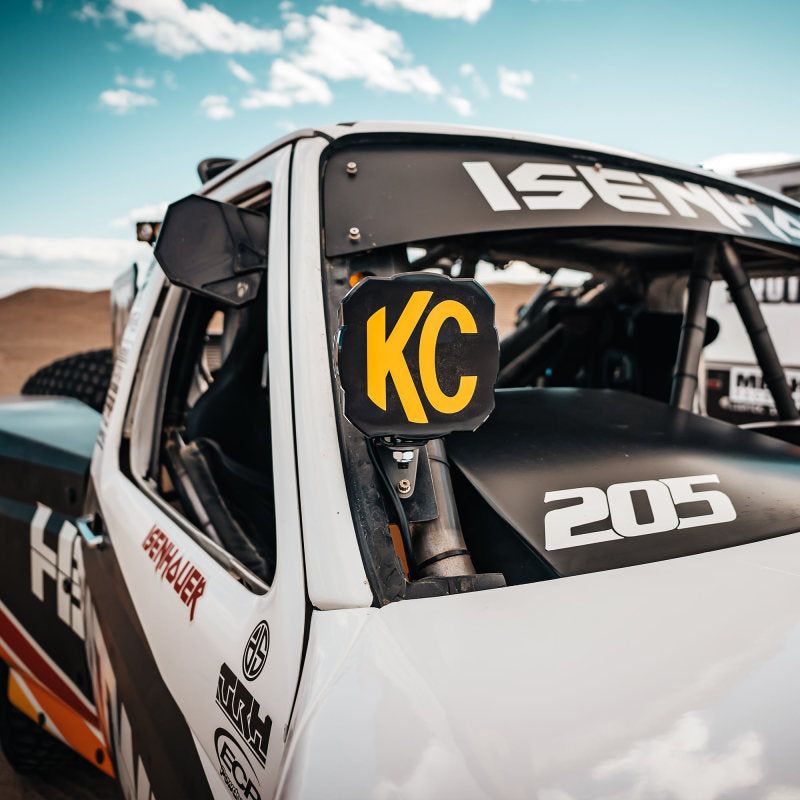 KC HiLiTES 5325 - KCL5325 - KC HiLiTES FLEX ERA 4 Light Shield Hard Cover (ea) - Black - Shipped in Europe - Tuningsupply.com