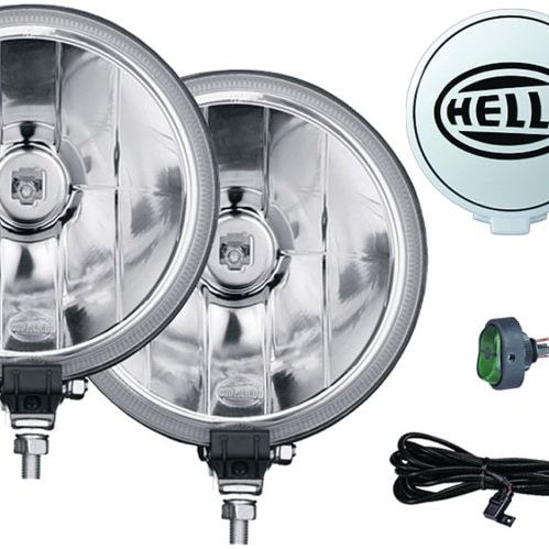 Hella LA005750941 - HELLA005750941 - Hella 500FF 12V/55W Halogen Driving Lamp Kit - Shipped in Europe - Tuningsupply.com