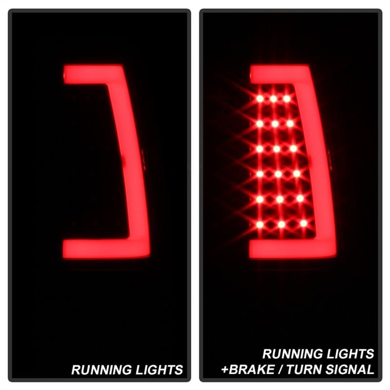 SPYDER 9038761 - SPY9038761 - xTune Chevy Silverado 1500/2500/3500 99-02 / Version 3 Tail Lights Black ALT-ON-CS99V3-LBLED-BK - Shipped in Europe - Tuningsupply.com