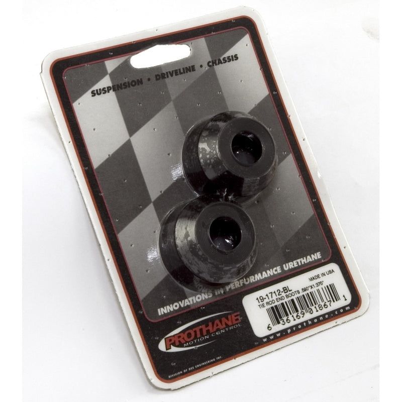 Rugged Ridge 19-1712BL - RUG19-1712BL - Rugged Ridge Tie Rod End Dust Boots Black 46-06 Willys and Models - Shipped in Europe - Tuningsupply.com