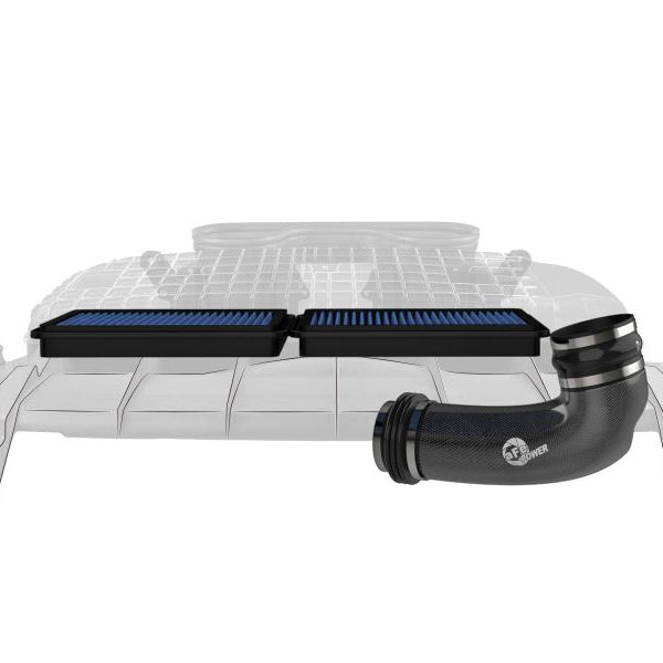 aFe 55-10014RC - AFE55-10014RC - aFe Super Stock Carbon Fiber Pro 5R Induction System 2021 RAM 1500 TRX V8-6.2L SC - Shipped in Europe - Tuningsupply.com