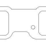 Cometic Gasket C5197 - CGSC5197 - Cometic 05+ Dodge 6.1L Hemi .060in Fiber Intake Gasket - Shipped in Europe - Tuningsupply.com
