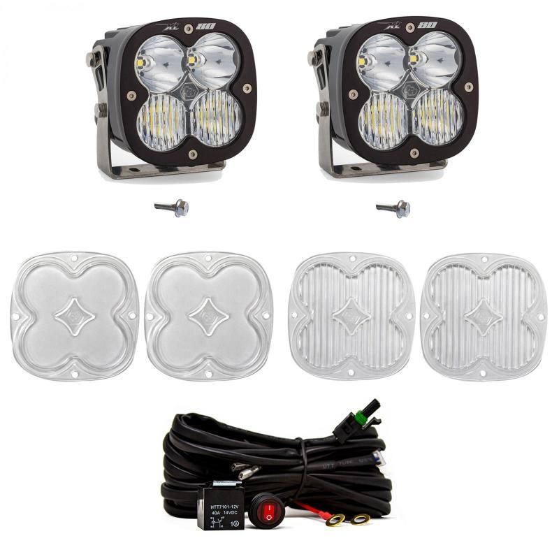 Baja Designs 447751 - BAJ447751 - Baja Designs 2021+ Ford Bronco A Piller Light Kit XL80 D/C - Shipped in Europe - Tuningsupply.com