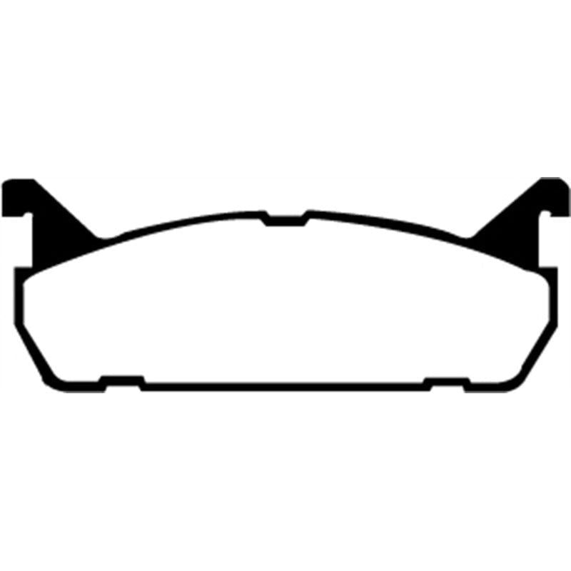 EBC DP2828 - EBCDP2828 - EBC 91-96 Ford Escort 1.8 Greenstuff Rear Brake Pads - Shipped in Europe - Tuningsupply.com