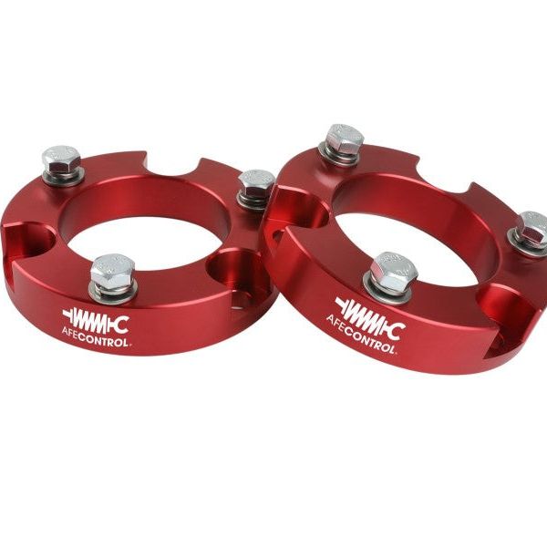 aFe 416-72T001-R - AFE416-72T001-R - aFe CONTROL 2.0 IN Leveling Kit 05-21 Toyota 4Runner/FJ Cruiser/Tacoma - Red - Shipped in Europe - Tuningsupply.com