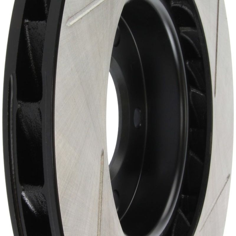 Stoptech 126.34039SR - STO126.34039SR - StopTech Power Slot 95-99 BMW M3 E36 / 98-02 Z3 M Series Front Right SportStop Slotted Rotor - Shipped in Europe - Tuningsupply.com