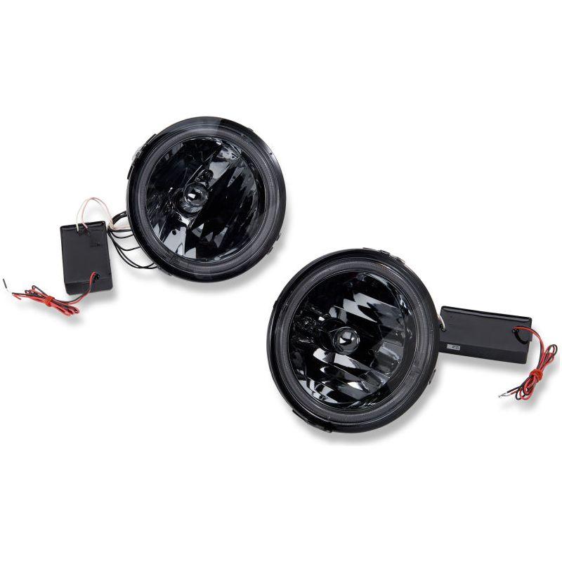 Raxiom 49134 - RAX49134 - Raxiom 05-12 Ford Mustang GT LED Halo Fog Lights (Smoked) - Shipped in Europe - Tuningsupply.com