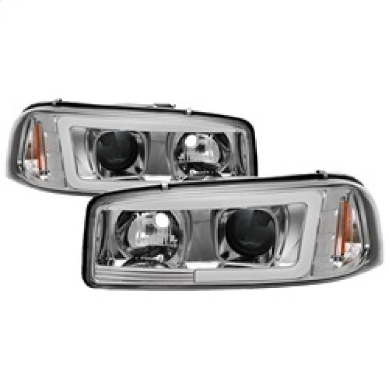 SPYDER 5084620 - SPY5084620 - Spyder GMC Sierra 1500/2500/3500 99-06 V2 Projector Headlights - DRL - Chrome PRO-YD-CDE00V2-LB-C - Shipped in Europe - Tuningsupply.com