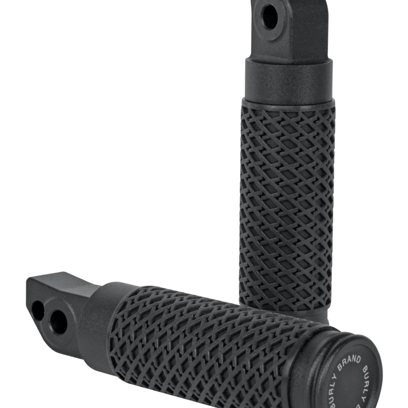 Burly Brand B13-1205B - BURB13-1205B - Burly Brand Slash Cut Passenger Front Peg Set - Shipped in Europe - Tuningsupply.com