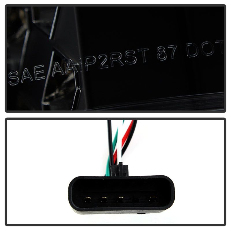 SPYDER 5077981 - SPY5077981 - Spyder Chevy C/K Series 1500 88-98/GMC Sierra 88-98 LED Tail Lights Blk Smke ALT-YD-CCK88-LED-BSM - Shipped in Europe - Tuningsupply.com