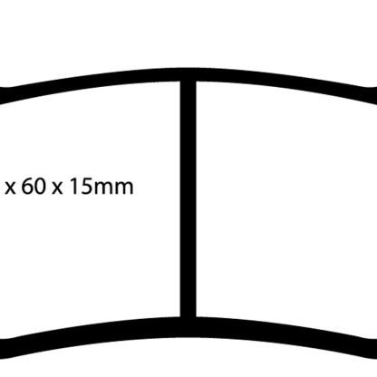 EBC DP41377R - EBCDP41377R - EBC 08-11 Lotus Exige 1.8 Supercharged (240) Yellowstuff Front Brake Pads - Shipped in Europe - Tuningsupply.com
