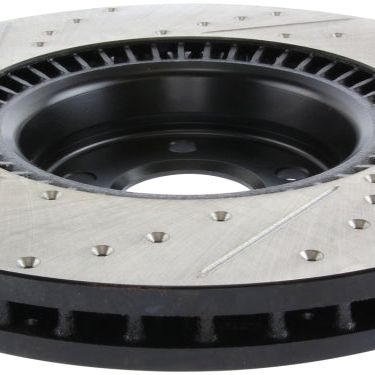 Stoptech 127.33134L - STO127.33134L - StopTech Slotted & Drilled Sport Brake Rotor - Shipped in Europe - Tuningsupply.com