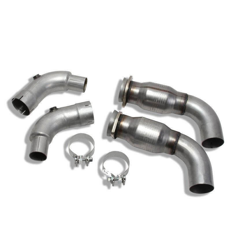 BBK 16481 - BBK16481 - BBK 05-20 Dodge Challenger/Charger 6.1/6.2/6.4L Hemi 3in Catted High Flow Mid Pipe - Shipped in Europe - Tuningsupply.com